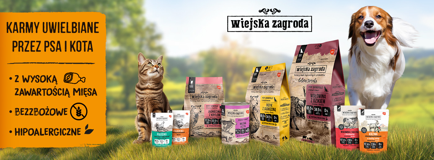 Wiejska Zagroda karmy dla psów i kotów