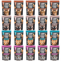 PAN MIĘSKO Kawałki w sosie Mix Smaków karma dla kota mokra 20 x 85g