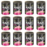RAFI CAT Karma mokra dla kota Indyk 12 x 400g