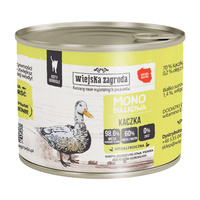 WIEJSKA ZAGRODA MONO Karma mokra dla kota Kaczka 200g