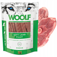 WOOLF SOFT FILLET Jagnięcina przysmak smakołyk dla psa 100g zdrowy