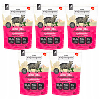 WIEJSKA ZAGRODA Mono mokra karma dla psa Jagnięcina z pietruszką 5 x 500g