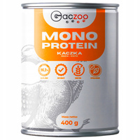 Mokra karma monobiałkowa dla psa Gaczoo MONO PROTEIN Kaczka 400g