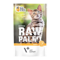 RAW PALEO Karma mokra dla kociąt Indyk 100g Bezzbożowa