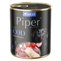 PIPER DOLINA NOTECI Karma mokra dla psa Dorsz z pomidorem 800g