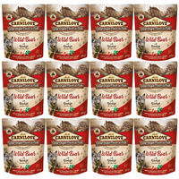 CARNILOVE DOG POUCH Dzik Owoce Dzikiej Róży karma dla psa mokra 12 x 300g