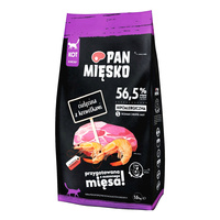 PAN MIĘSKO Karma sucha dla kota Cielęcina Krewetki 1,6 kg