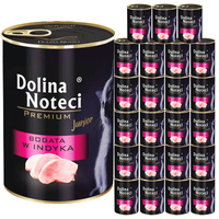 DOLINA NOTECI Premium Karma dla kociąt Indyk 24 x 400g
