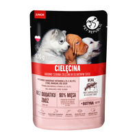 PET REPUBLIC Junior Fileciki karma mokra dla szczeniąt Cielęcina 100g Bezzbożowa