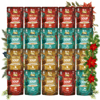 BRIT CHRISTMAS SOUP karma mokra zupa dla kota mix smaków 20 x 75g