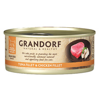 GRANDORF Karma mokra dla kota Tuńczyk Kurczak 70g