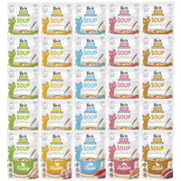 BRIT CARE SOUP karma mokra zupa dla kota mix smaków 25 x 75g zdrowa