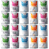 Mokra karma monobiałkowa dla psa Gaczoo MONO PROTEIN mix smaków 20 x 400g