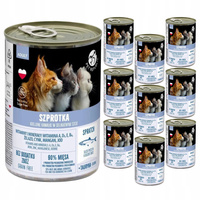 PET REPUBLIC Karma mokra dla kota Szprotka 10 x 400g
