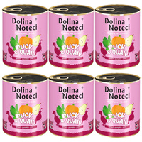 DOLINA NOTECI SUPERFOOD Karma mokra dla psa Kaczka 800g x 6