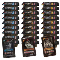 ALPHA SPIRIT Karma półmiękka dla psa MIX Smaków 30x200g