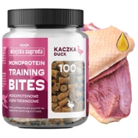 WIEJSKA ZAGRODA MONOPROTEIN Kaczka kąski trenerki przysmak dla psa 150g