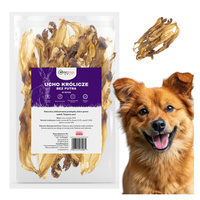 GACZOO 100% Naturalny przysmak dla psa Ucho Królicze bez futra 20 sztuk smakołyk