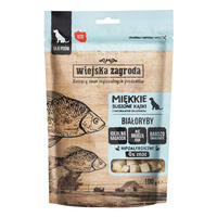 WIEJSKA ZAGRODA zdrowy przysmak dla psa Białoryby 100g Bezzbożowy