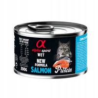 ALPHA SPIRIT MONO Protein Karma mokra dla kota Łosoś 200g