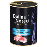 DOLINA NOTECI Premium Karma mokra dla kota Jagnięcina 400g