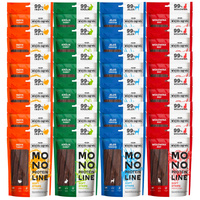 WIEJSKA ZAGRODA MONOPROTEIN paski przysmak smakołyk dla psa mix 24 x 100g