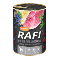 DOLINA NOTECI RAFI Karma mokra dla psa Żołądki Wołowe 400g Bezzbożowa