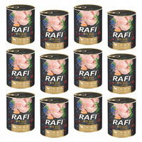 DOLINA NOTECI RAFI Karma mokra dla psa Przepiórka 12 x 800g Bezzbożowa