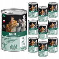 PET REPUBLIC Karma mokra dla kota Kaczka 10 x 400g