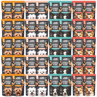 PAN MIĘSKO Kawałki w sosie Mix Smaków karma dla psa mokra 40 x 150g