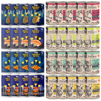 Wiejska Zagroda Miejska Miska Gaczoo Karma mokra psa mix smaków 36 x 400g