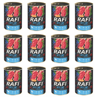 DOLINA NOTECI RAFI Karma mokra dla psa Jagnięcina 12 x 400g Bezzbożowa