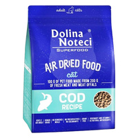 DOLINA NOTECI SUPERFOOD Karma suszona dla kota Dorsz 1 kg sucha zdrowa