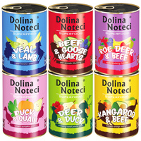 Dolina Noteci SUPERFOOD mokra karma dla psa MIX Smaków 6 x 400g bezzbożowa