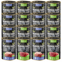 SUPER RAFI Cat karma mokra dla kota mix smaków 16 x 400g