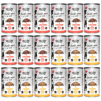 TUF TUF Karma mokra dla psa KAWAŁKI W SOSIE MIX 18x1250g