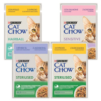 Mokra karma dla kota Purina Cat Chow w sosie Mix Smaków 4 x 85g