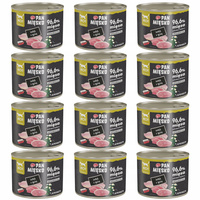 PAN MIĘSKO Karma mokra dla kota Indyk Gęś 12x200g