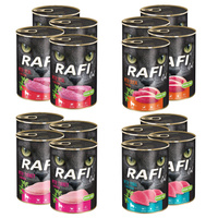 Karma mokra dla kota RAFI MIX Smaków 16 x 400g