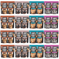 PAN MIĘSKO Kawałki w sosie Mix Smaków karma dla kota mokra 32 x 85g