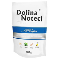 Dolina Noteci Premium Karma mokra dla psa Bogata w Pstrąga 500g
