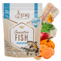 BEMO SENSITIVE Fish Karma sucha dla psa średnie i duże rasy M/L 1 kg