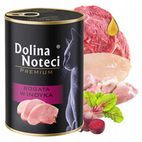 DOLINA NOTECI Premium Mokra karma dla kota Indyk 400g bezzbożowa
