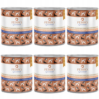 Perro Gourmet Monobiałkowa Karma Mokra dla psa Dzik z Pasternakiem 6 x 800g