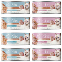 PET REPUBLIC Pure karma mokra dla kota mix smaków 8 x 80g