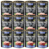 SUPER RAFI Cat karma mokra dla kota Przepiórka 12 x 400g