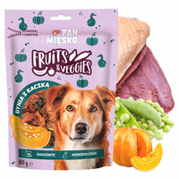 Pan Mięsko Fruits & Veggies przysmak dla psa Dynia z Kaczką 100g