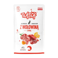 TUF TUF Karma mokra dla psa Wołowina z dynią 100g BULT
