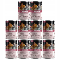PET REPUBLIC karma mokra dla kota Wołowina 10 x 400g Bezzbożowa