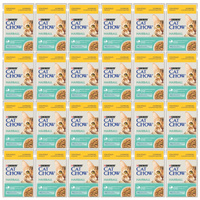 Mokra karma dla kota Purina Cat Chow Hairball o smaku Kurczak z Fasolką 24 x 85g